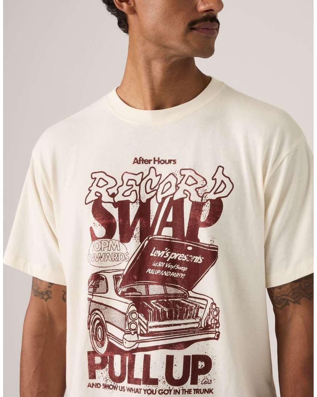 Levi's Natural Graphic Vintage Fit T-Shirt for men
