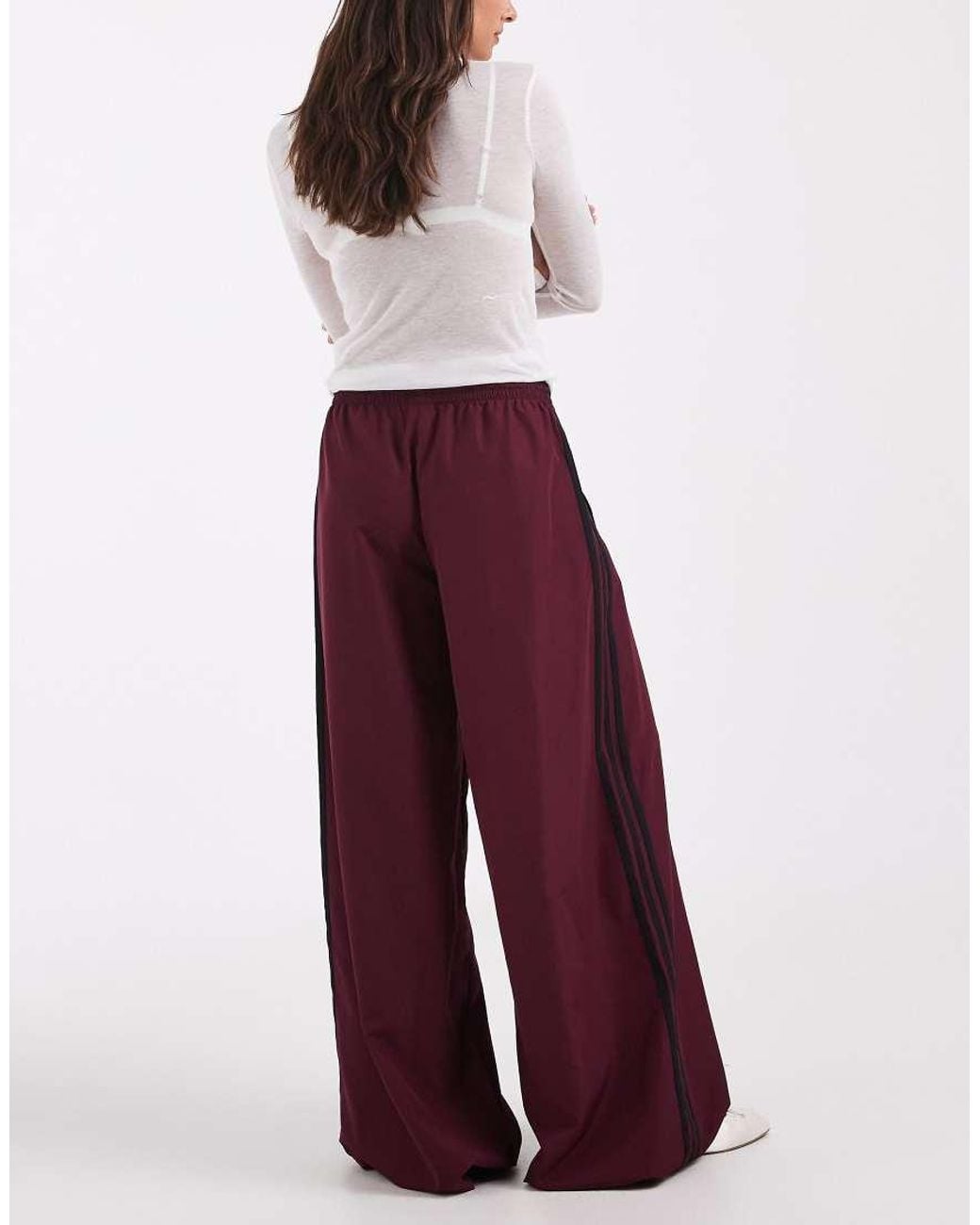 Adidas Originals Purple Firebird Woven Track Pants