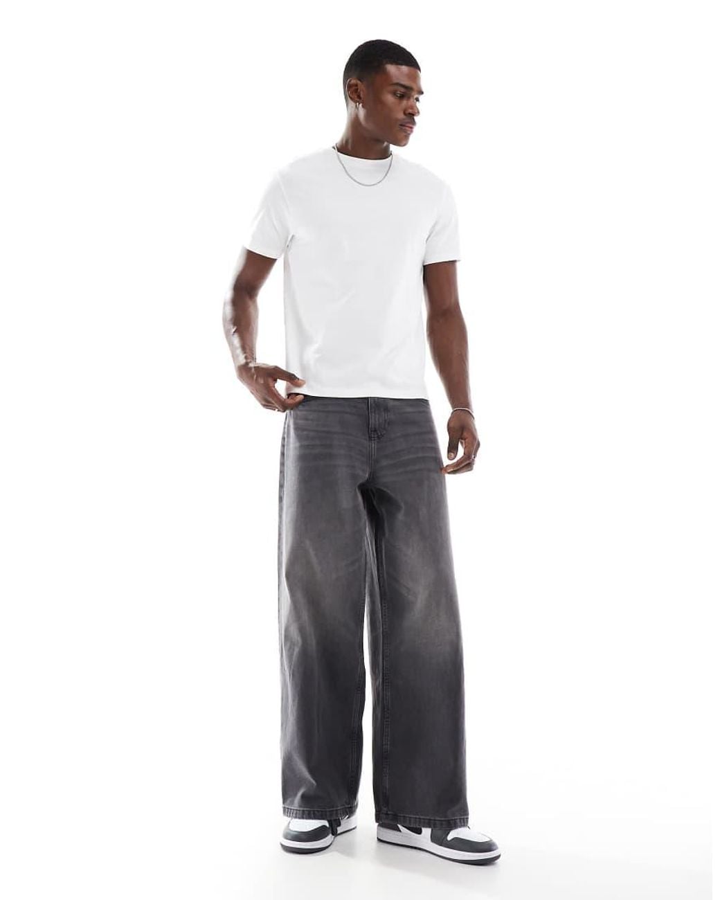 ASOS White Essentials Regular Fit T-Shirt for men