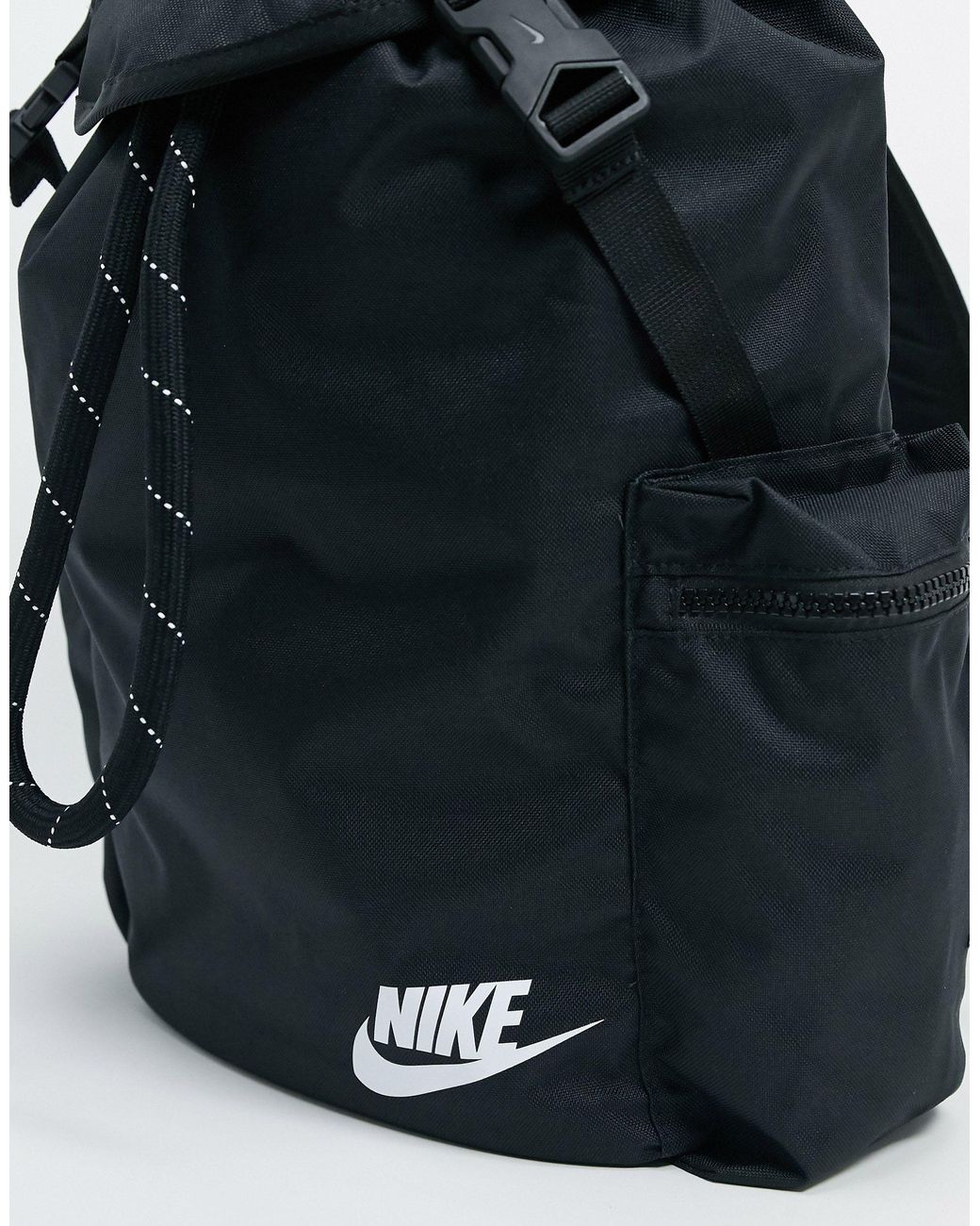 Nike Utility Pocket Black Backpack | Lyst