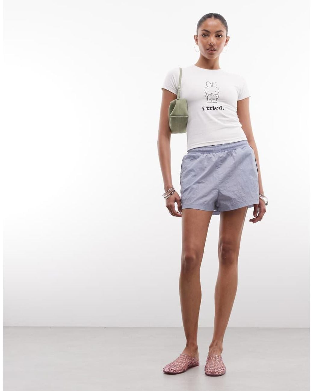 Daisy Street White X Miffy Graphic Baby Tee
