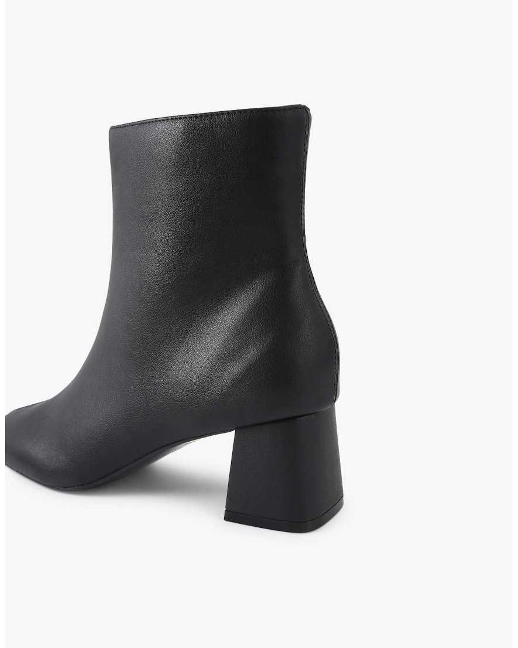KG by Kurt Geiger Black Storm Mid Ankle Boots