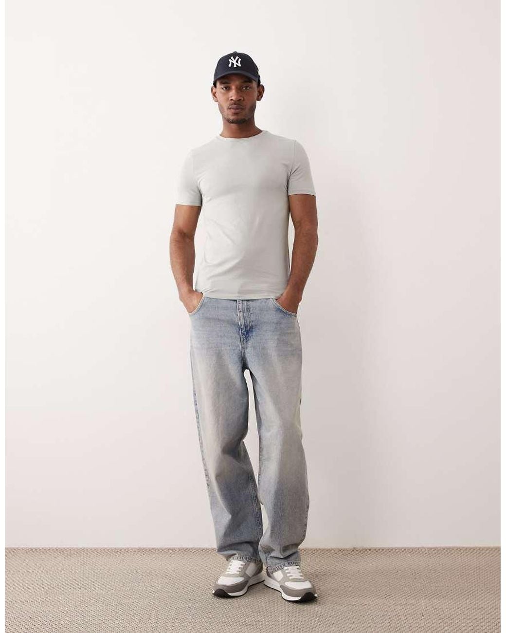 ASOS Essentials in het White voor heren