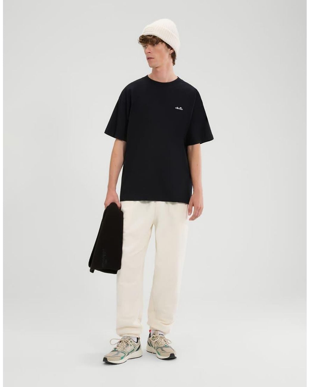 Ellesse Black Suisio T-Shirt for men