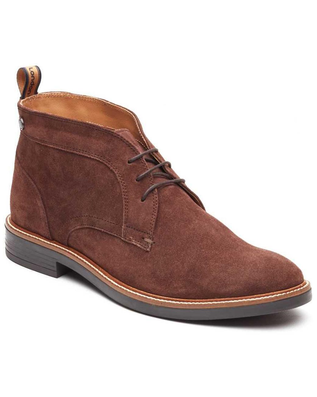 Base London Brown Lincoln Chukka Boot for men