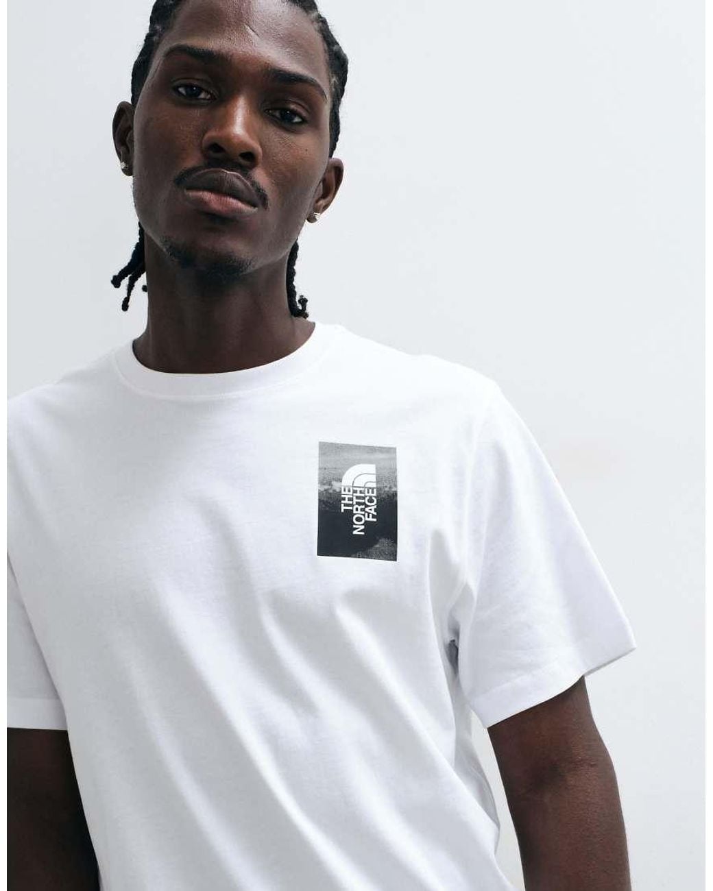 The North Face White Apex 75 Graphic T-Shirt for men