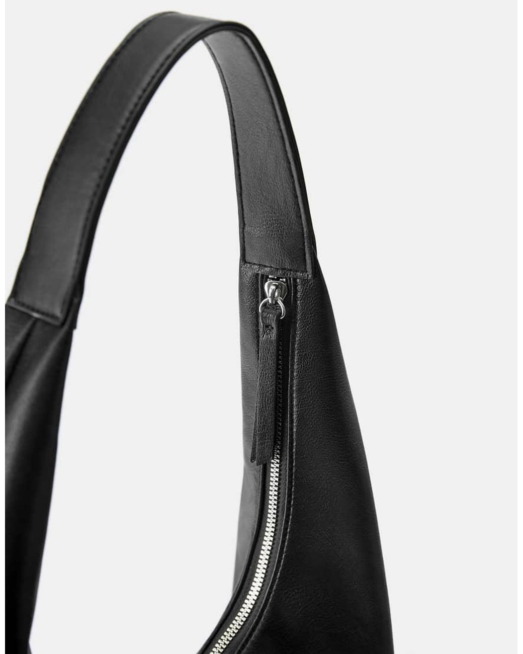 Borsa Tote Nera di Pull&Bear in Black