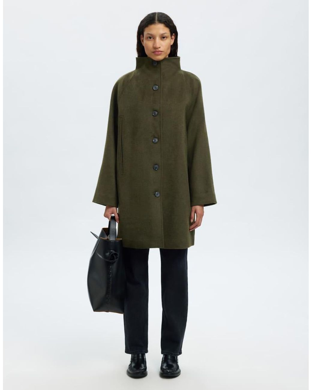 SELECTED Green Coat