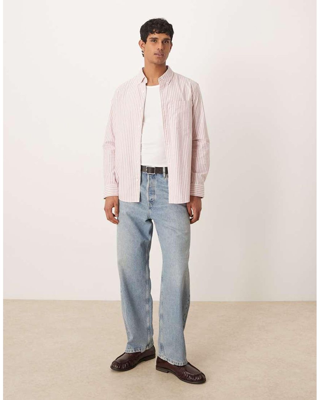 Calvin Klein Natural Oxford Shirt for men