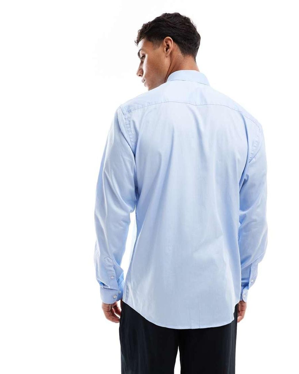 Jack & Jones Blue Slim Fit Shirt for men