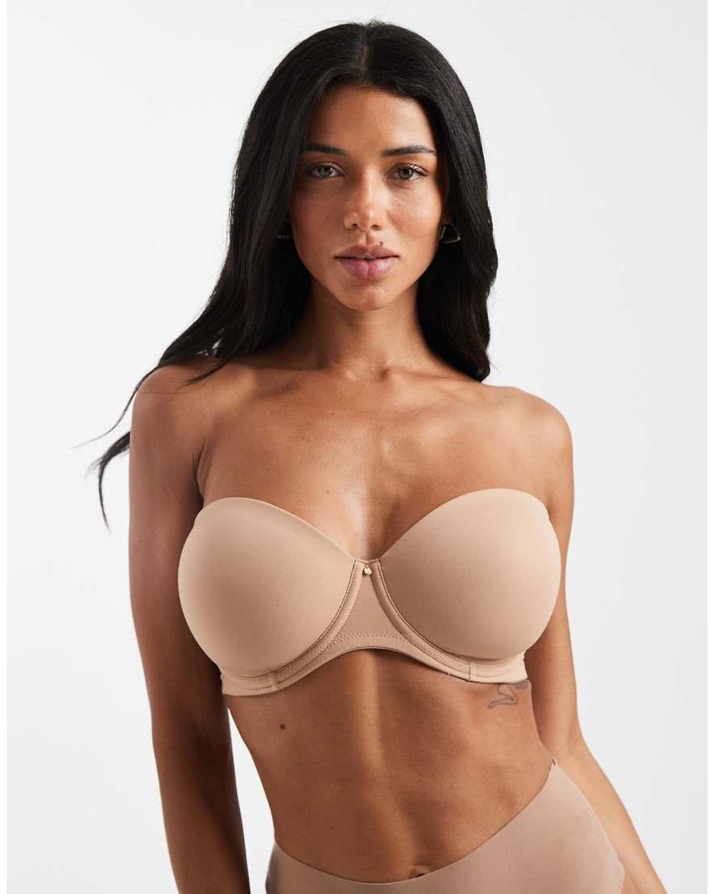 ASOS Brown Fuller Bust Moulded Multiway Underwired Bra