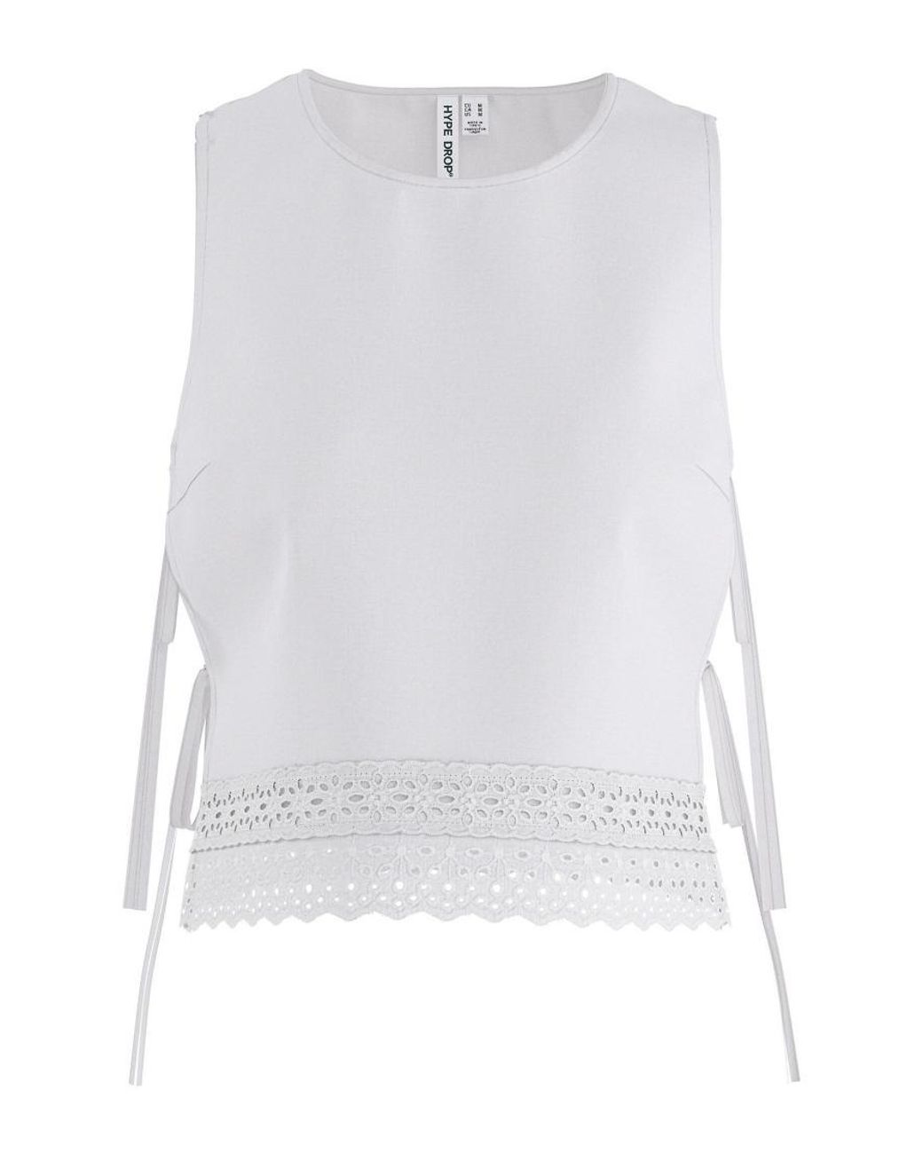 HYPEDROP Gray Sleeveless Top