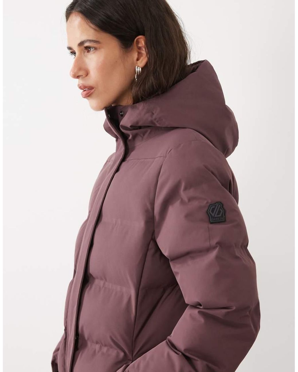 Dare 2b Purple Wander Waterproof Hooded Insulated Jacket