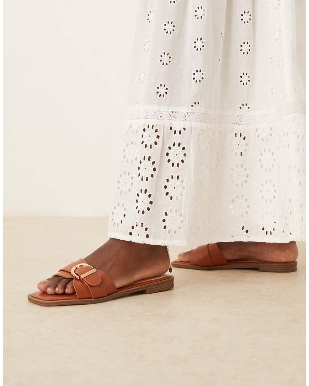 Raid di Raid Wide Fit in Brown