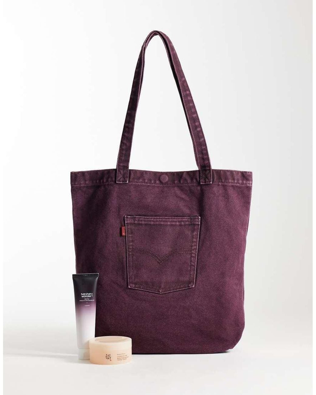 Levi's Purple Tote Bag