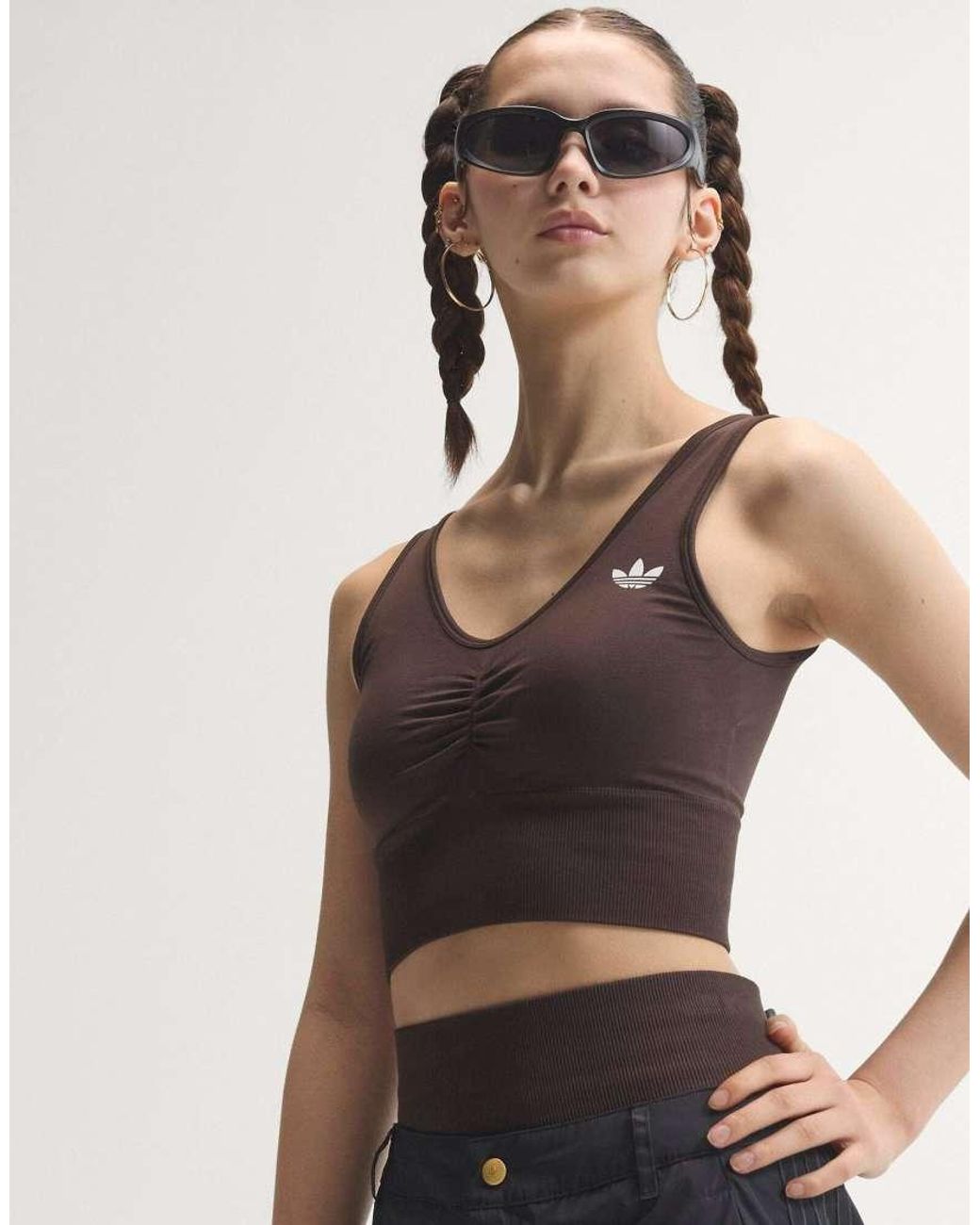 Adidas Originals Multicolor Essentials Seamless Bralette