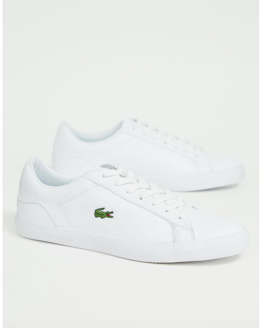 Lacoste Lerond Bl 1 Trainers in White 