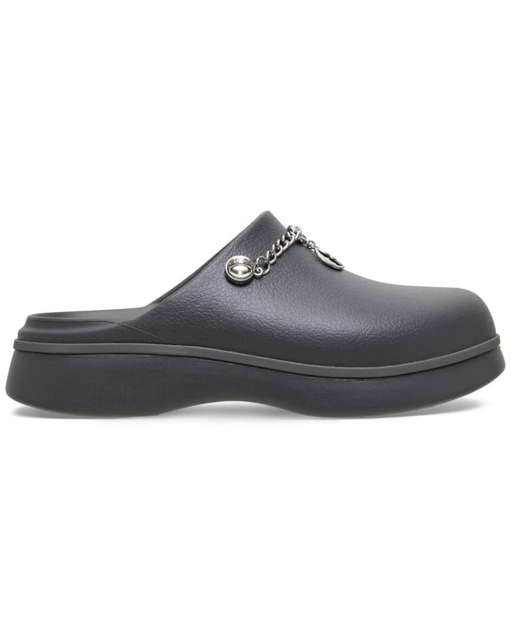 CROCSTM Dylan Clogs Met Inkeping in het Gray