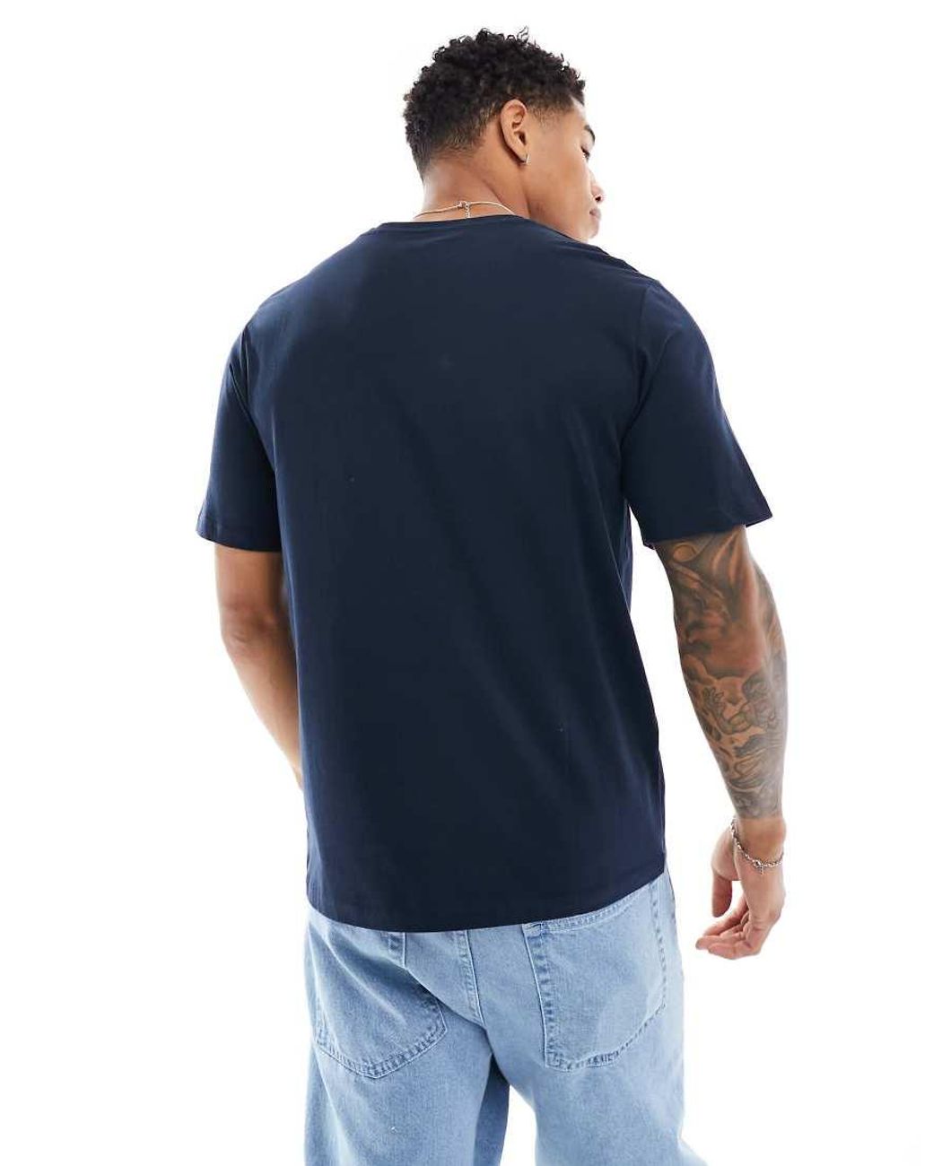 Jack & Jones Blue T-shirt With & Logo for men