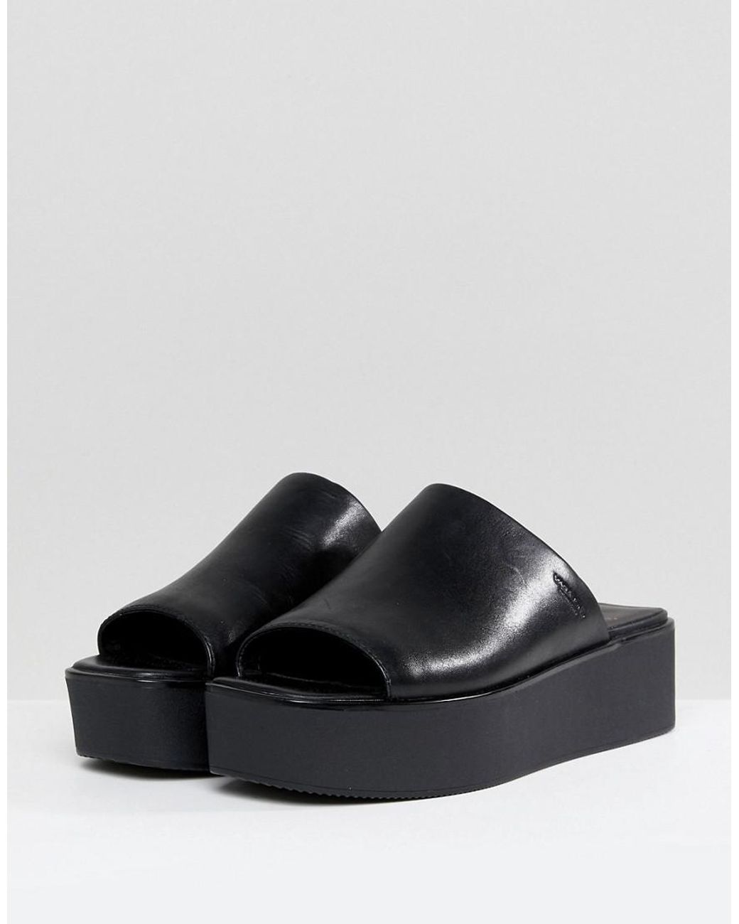 Vagabond Shoemakers Bonnie Black Leather Platform | Lyst