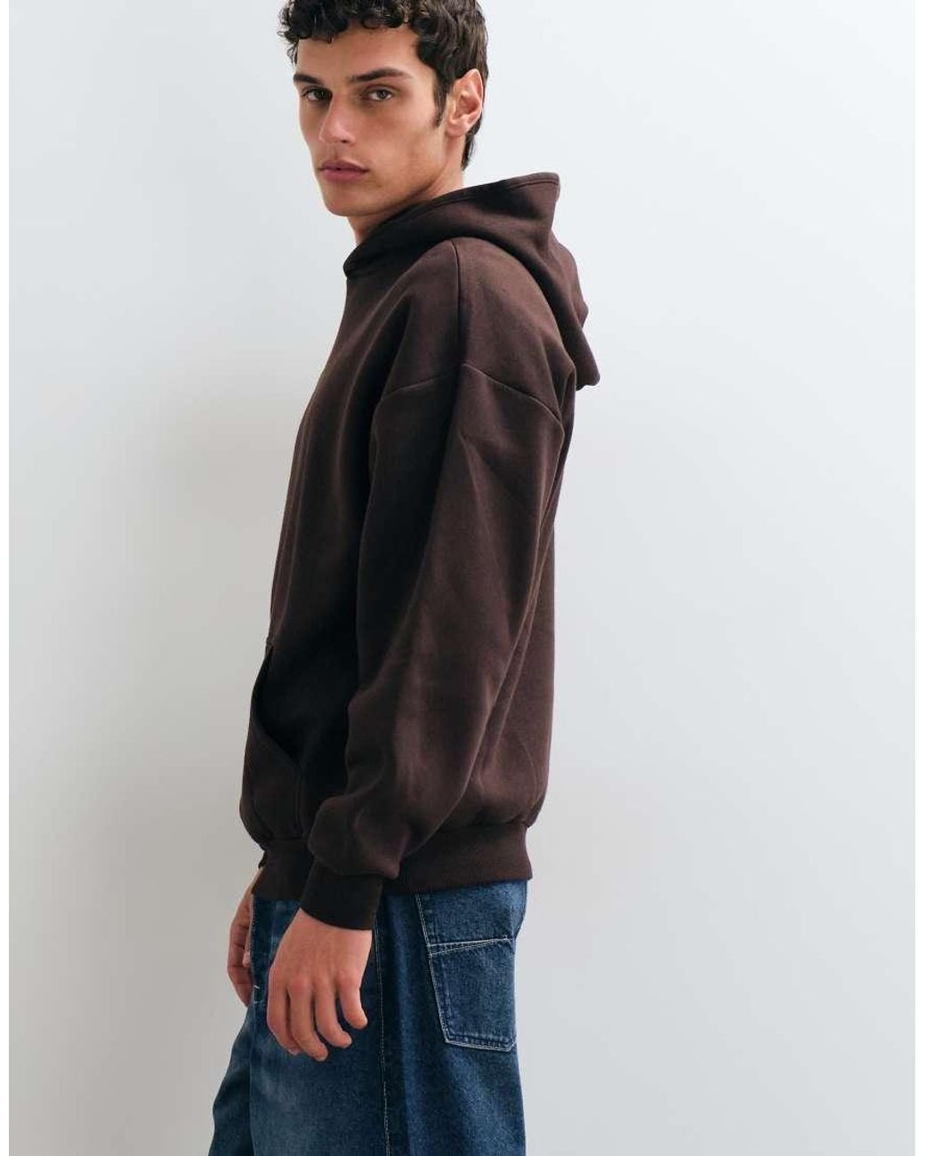 Only & Sons Black Oversized Hoodie for men