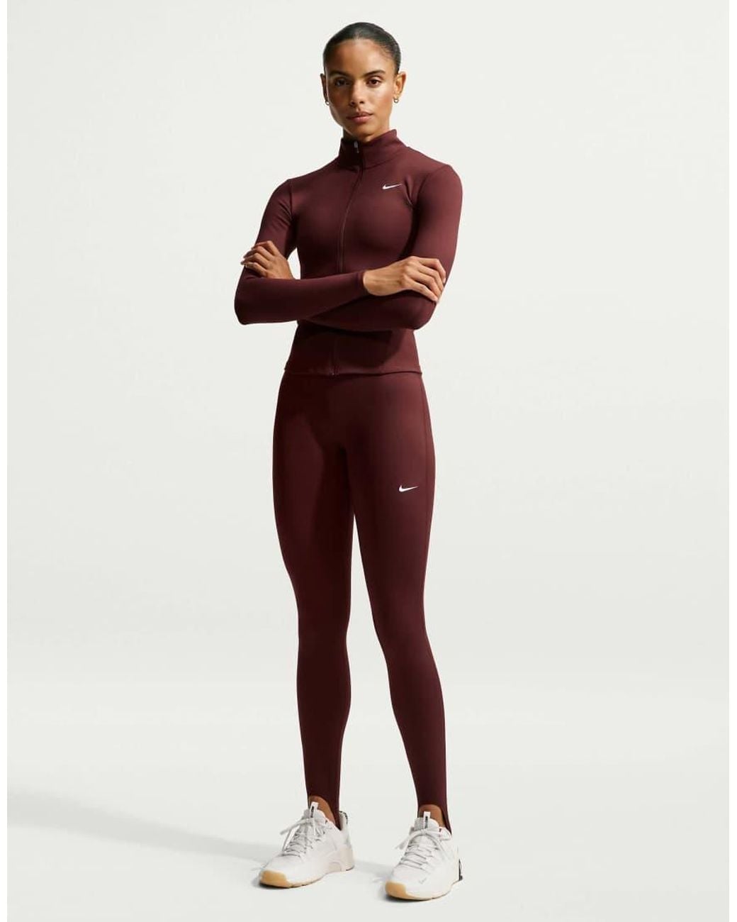 Nike Red One Dri-fit Stirrup leggings
