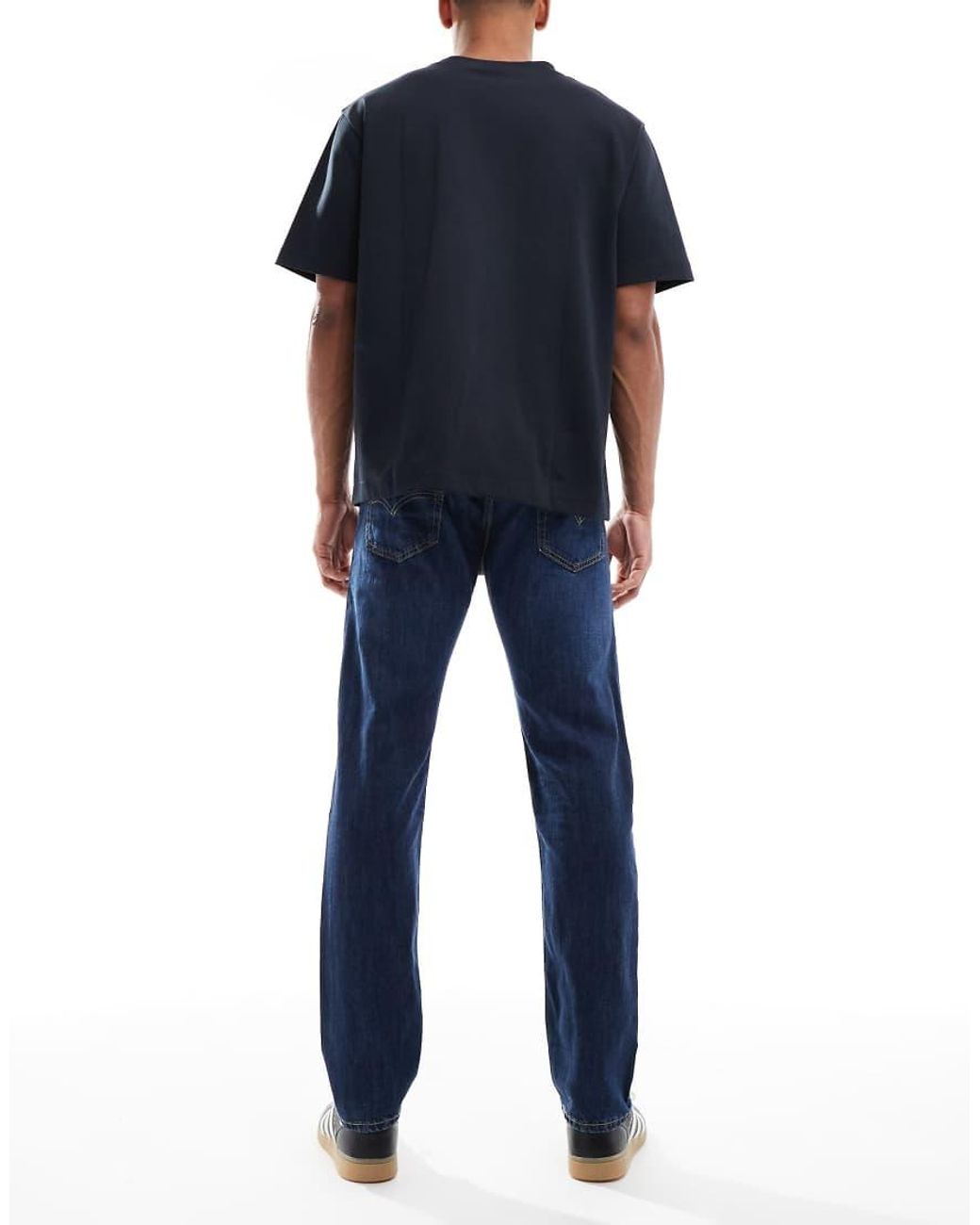 Levi's Blue 502 Tapered Fit Lightweight Jeans for men