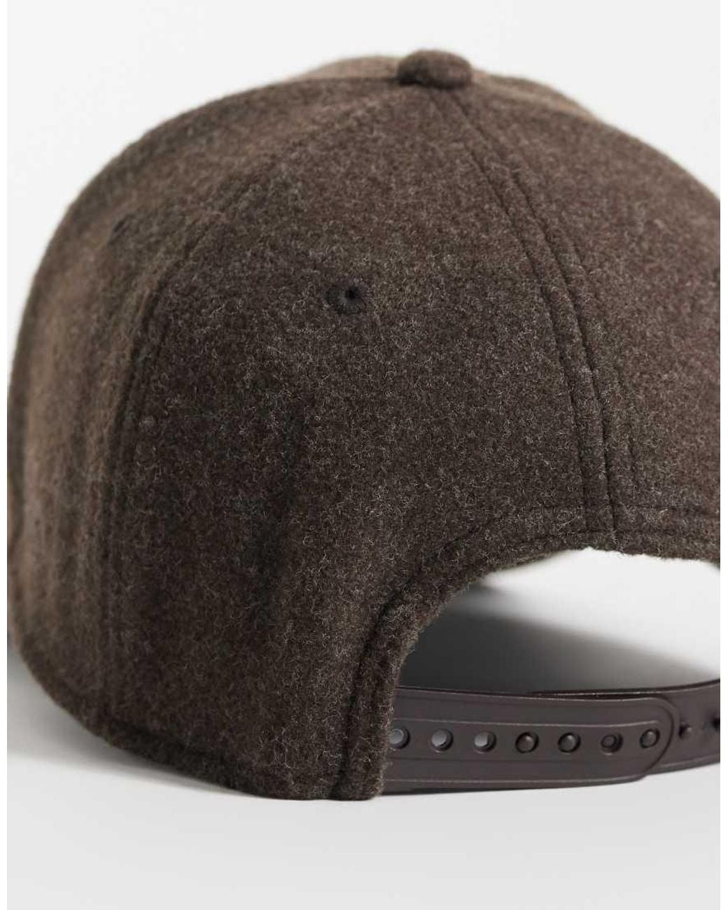 KTZ Ny Yankees 9forty Winter Fabric Cap in Brown | Lyst UK