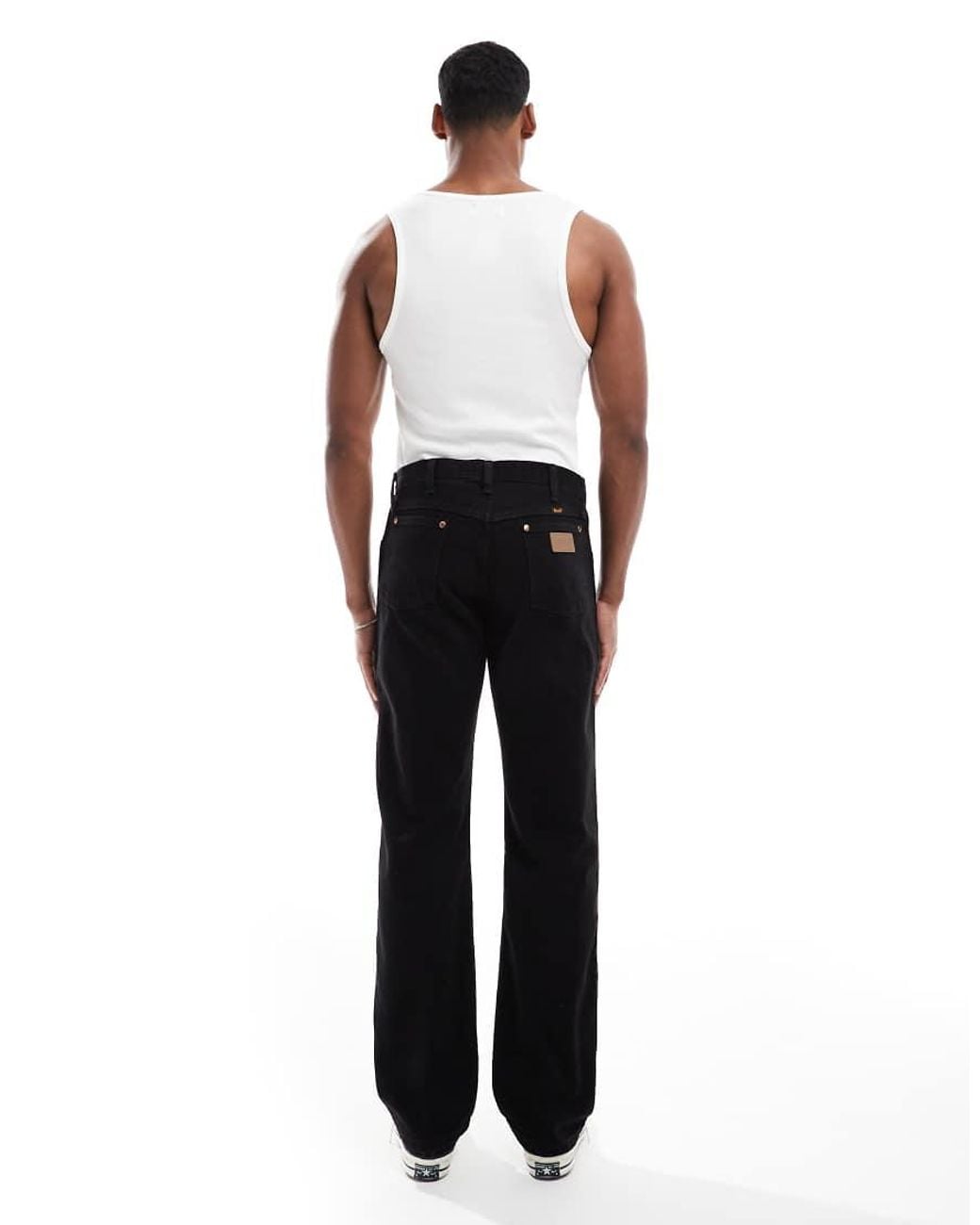 Wrangler White 13Mwz Original Cowboy Straight Fit Jeans for men