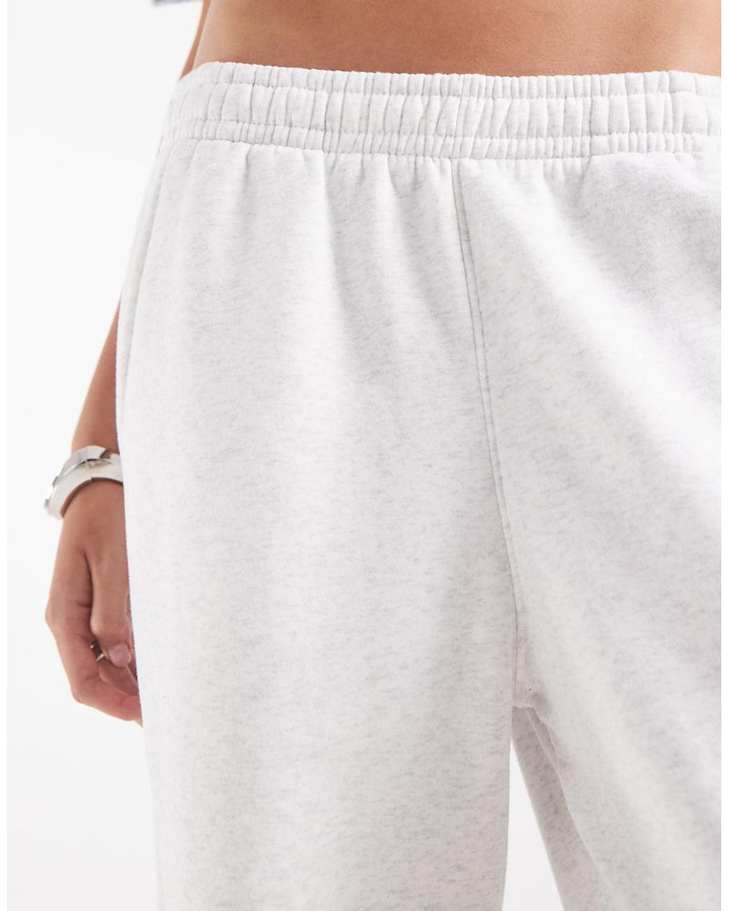 Under Armour White Rival Straight Leg Joggers