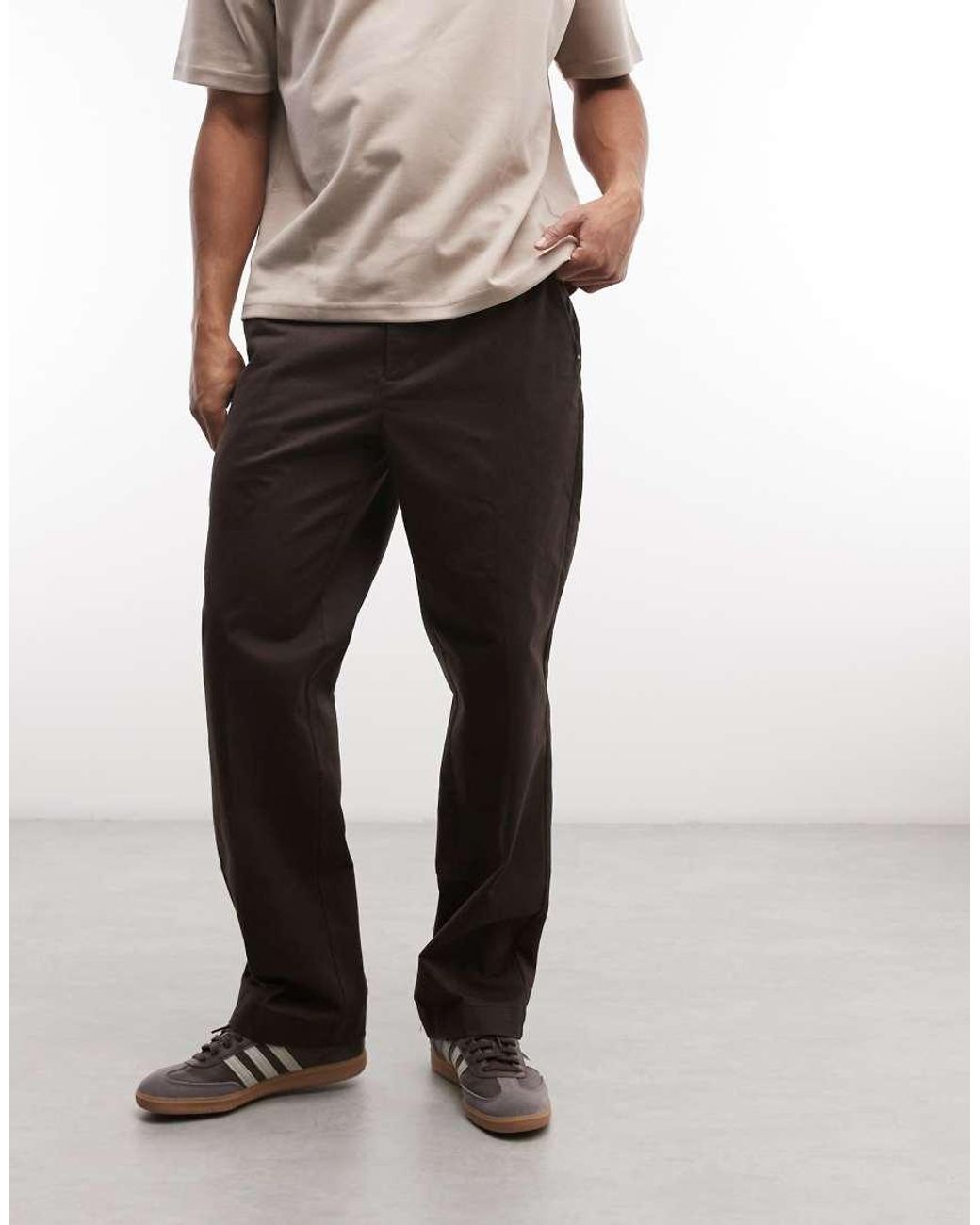 Element White Relaxed Work Chinos for men