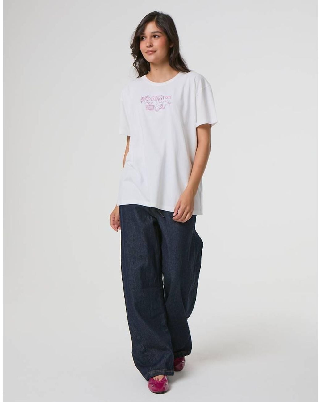 Skinnydip London White Paddington X Cosy Season T-Shirt