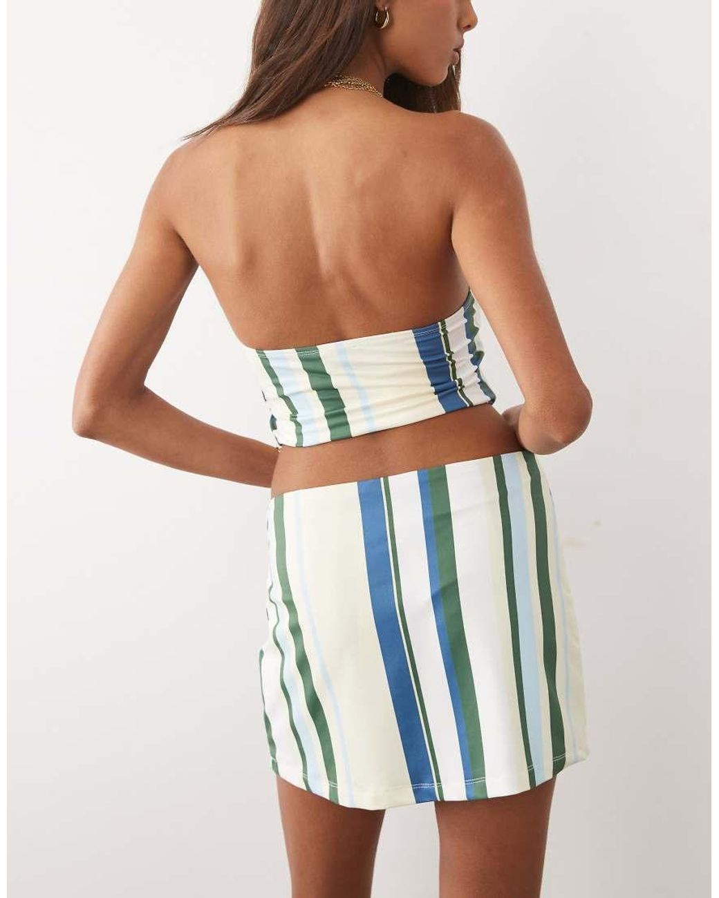 ASOS Blue Skort With Varsity Number