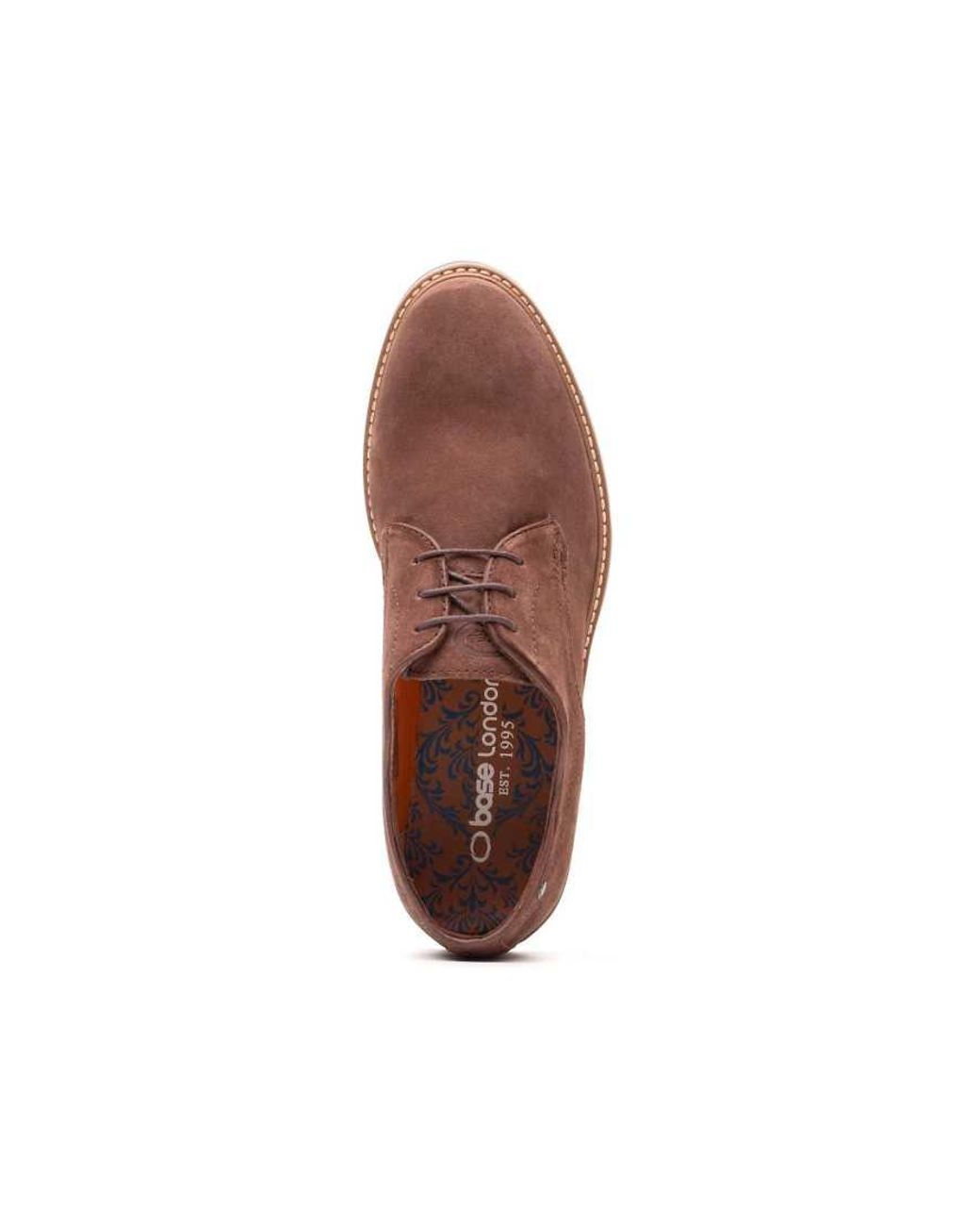 Base London Brown Strand Lace Up Shoe for men