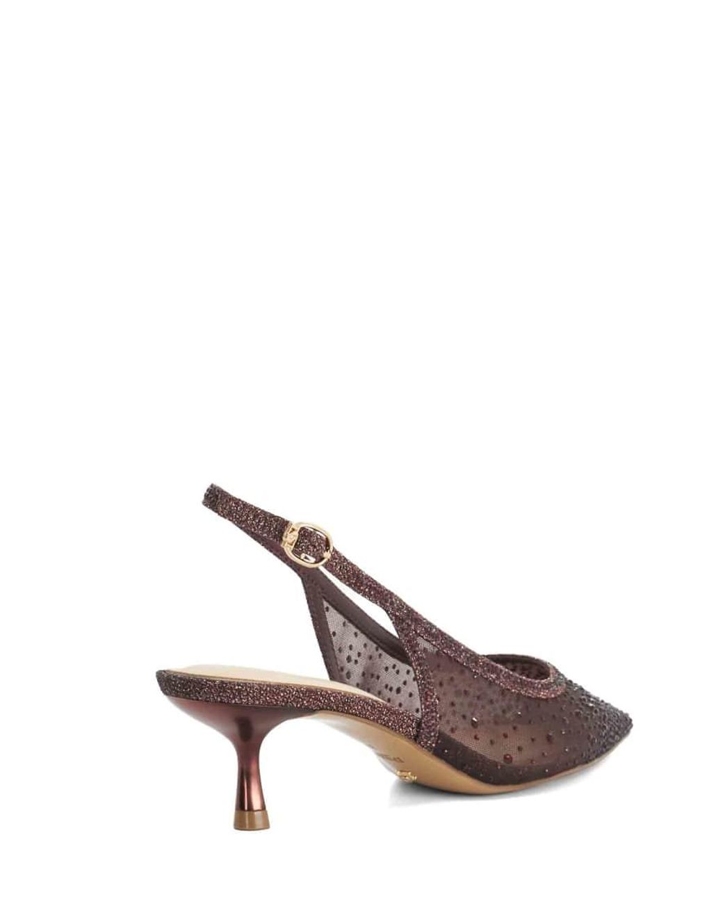 Dune Brown Cirelle Slingbacks