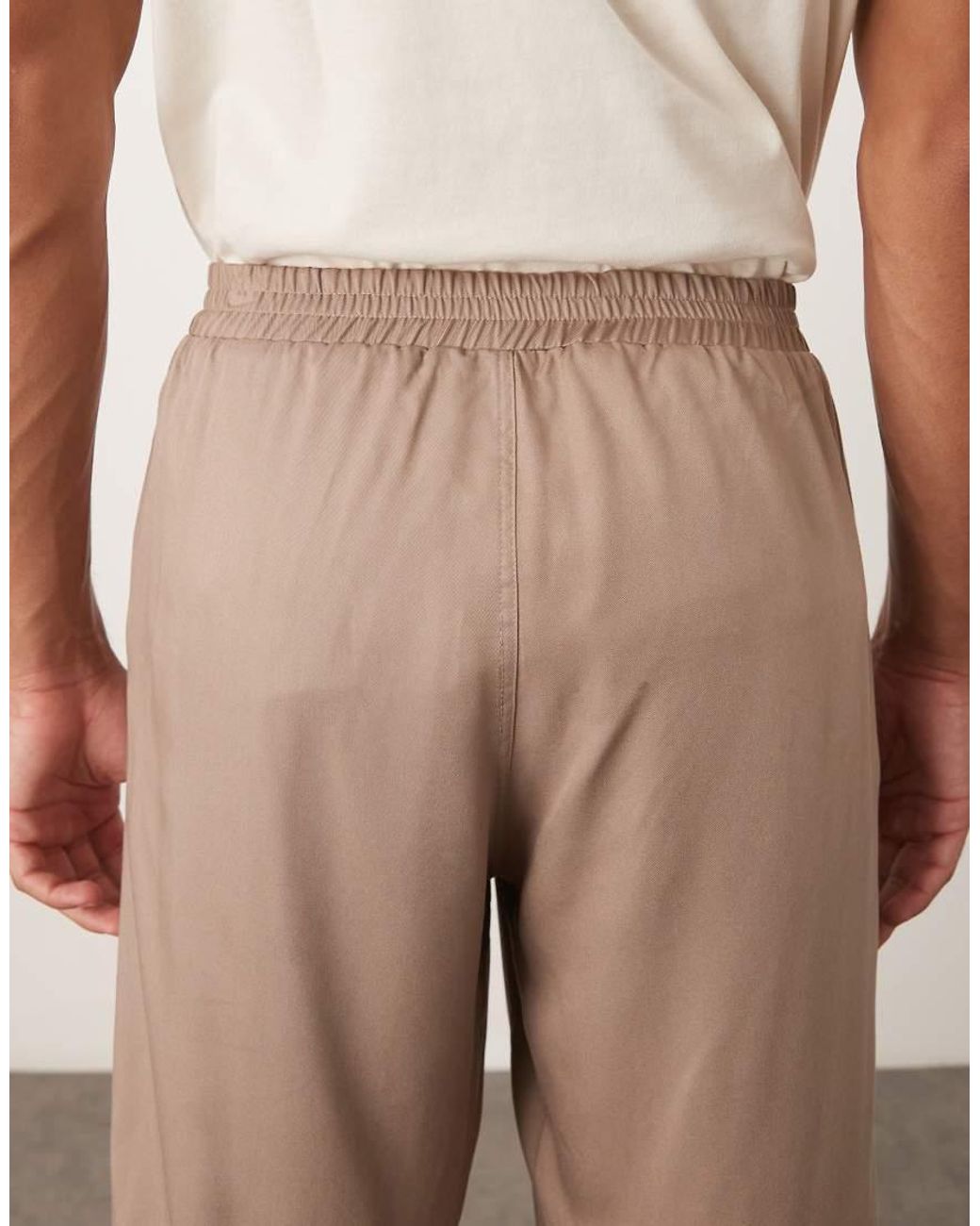 ASOS Natural baggy Pants for men