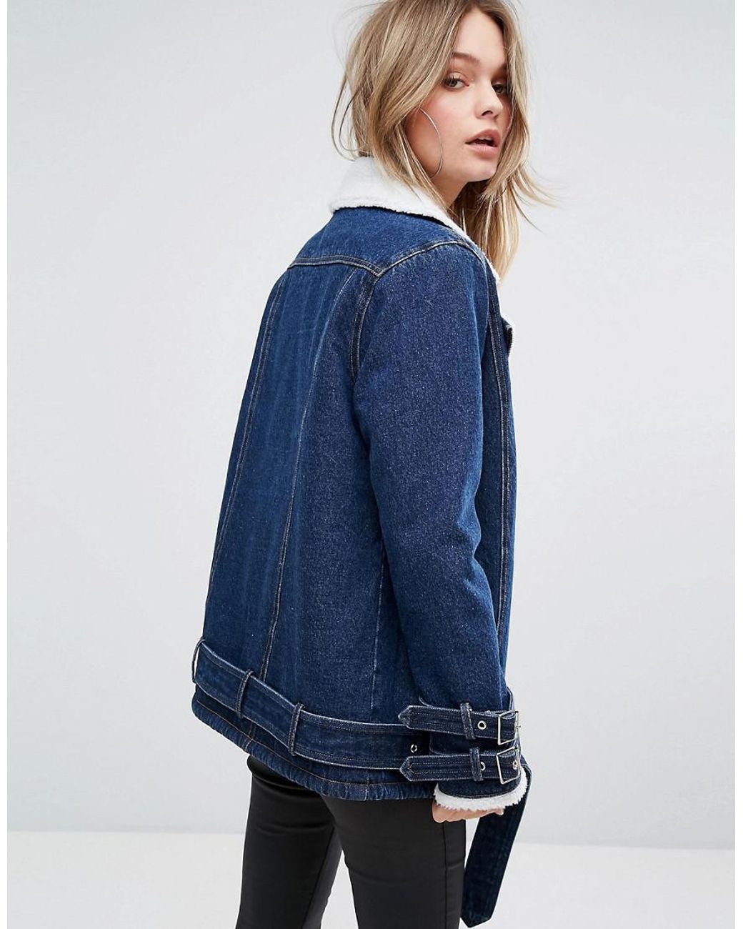 425 Blue Fleece Lined Denim Jacket Stock Photos, High-Res Pictures, and  Images - Getty Images