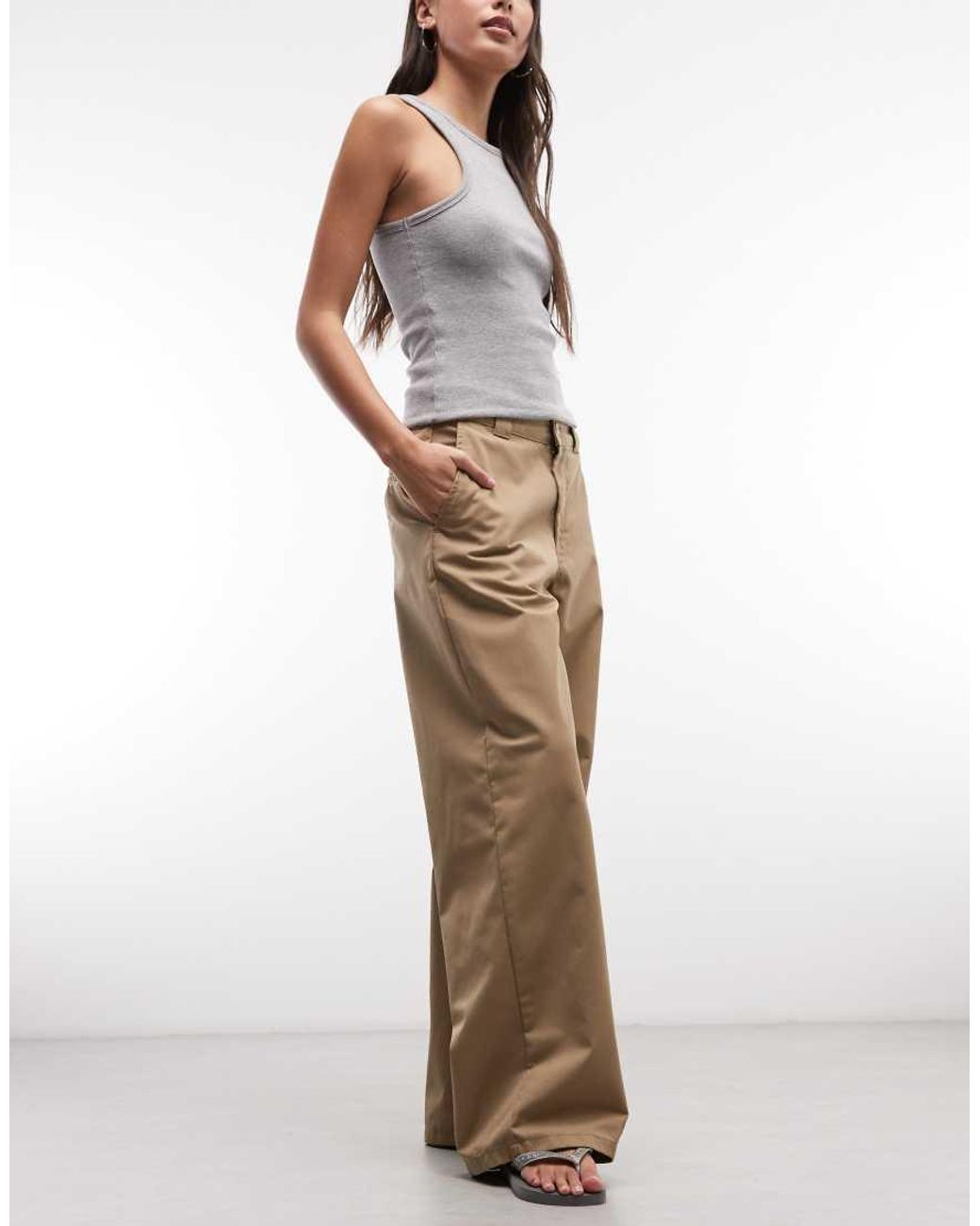 Carhartt Natural Craft Loose Straight Fit Trousers