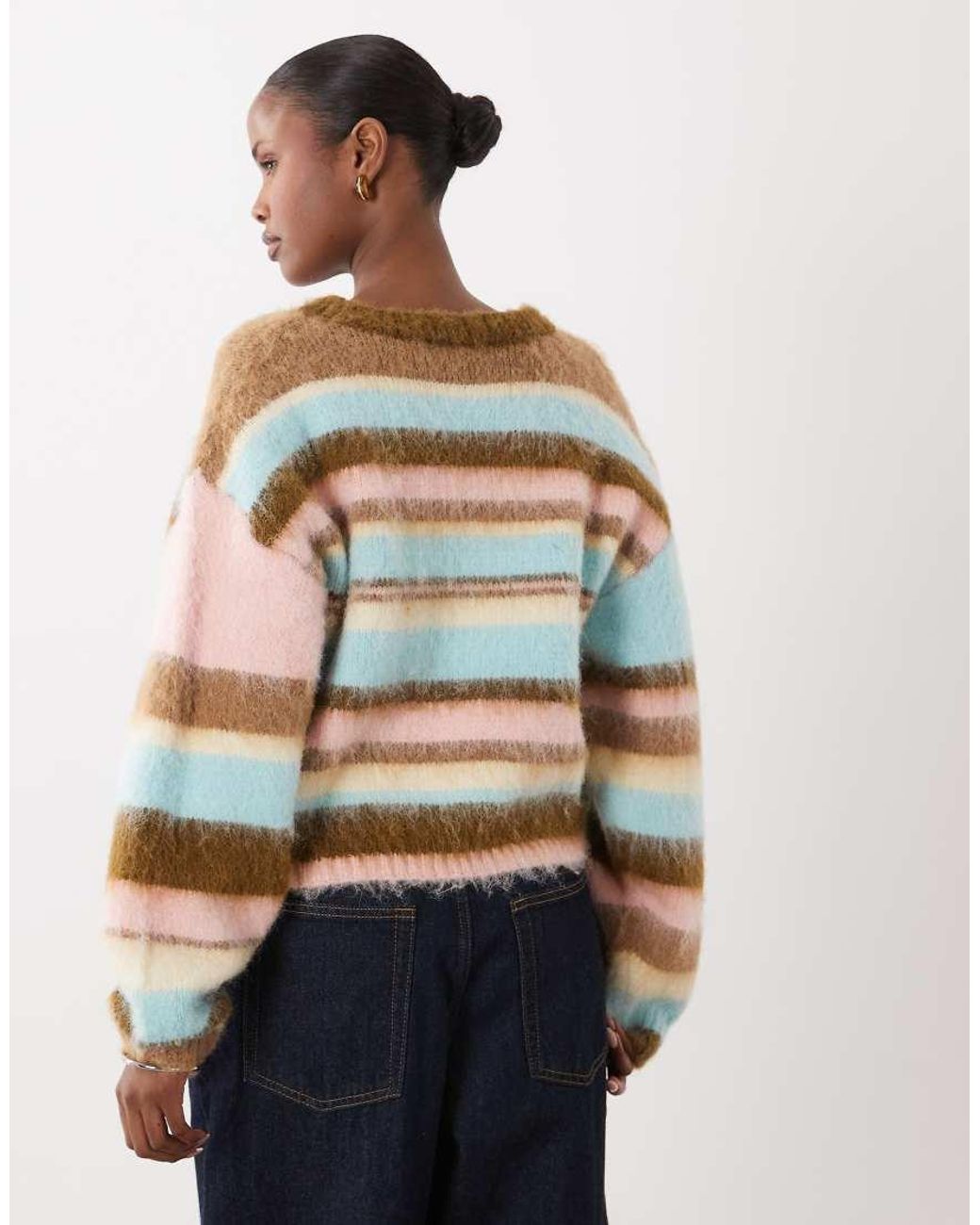 Kiwi & Co Multicolor Fluffy Knit Sweater