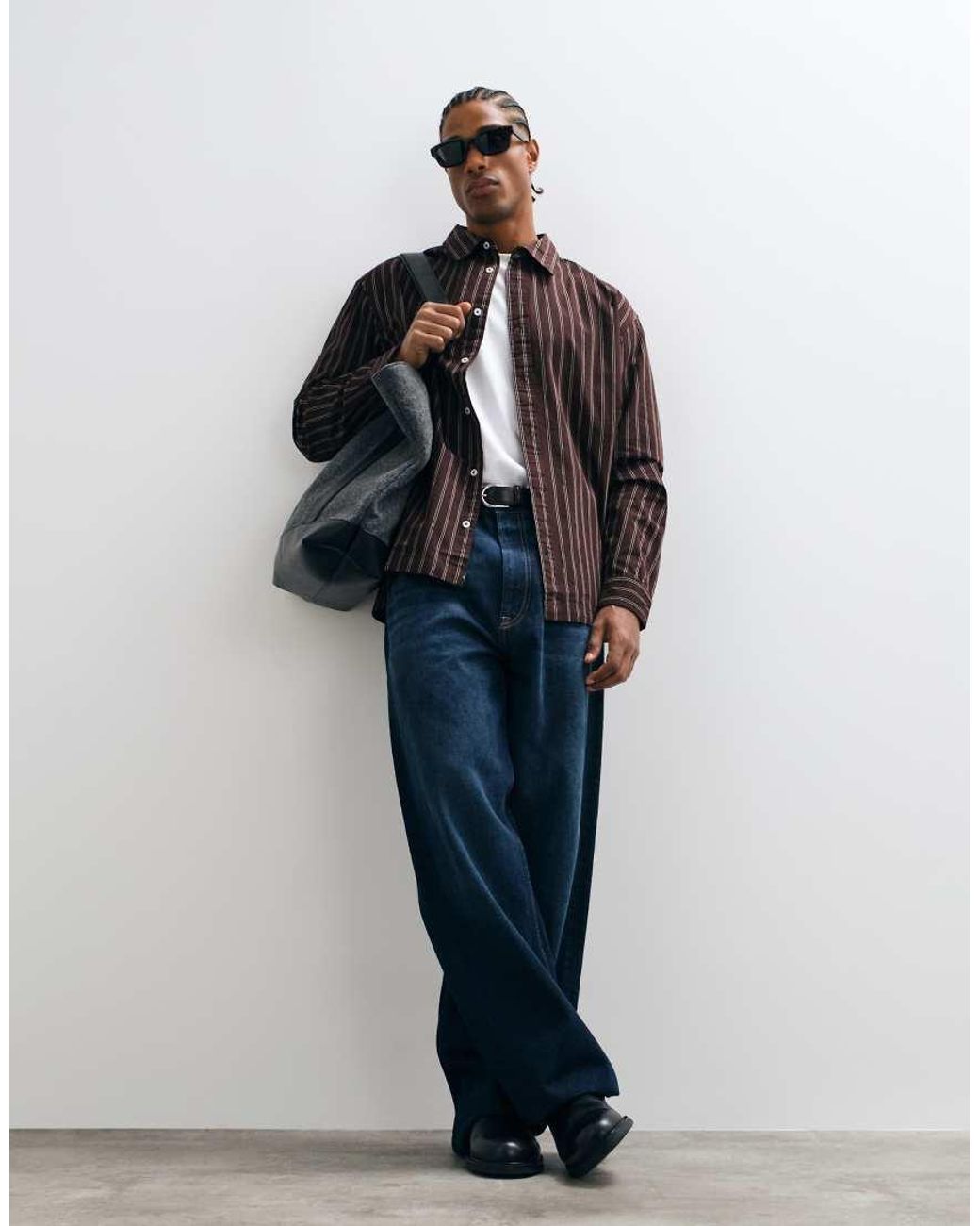 Only & Sons Black Relaxed Fit Shirt for men
