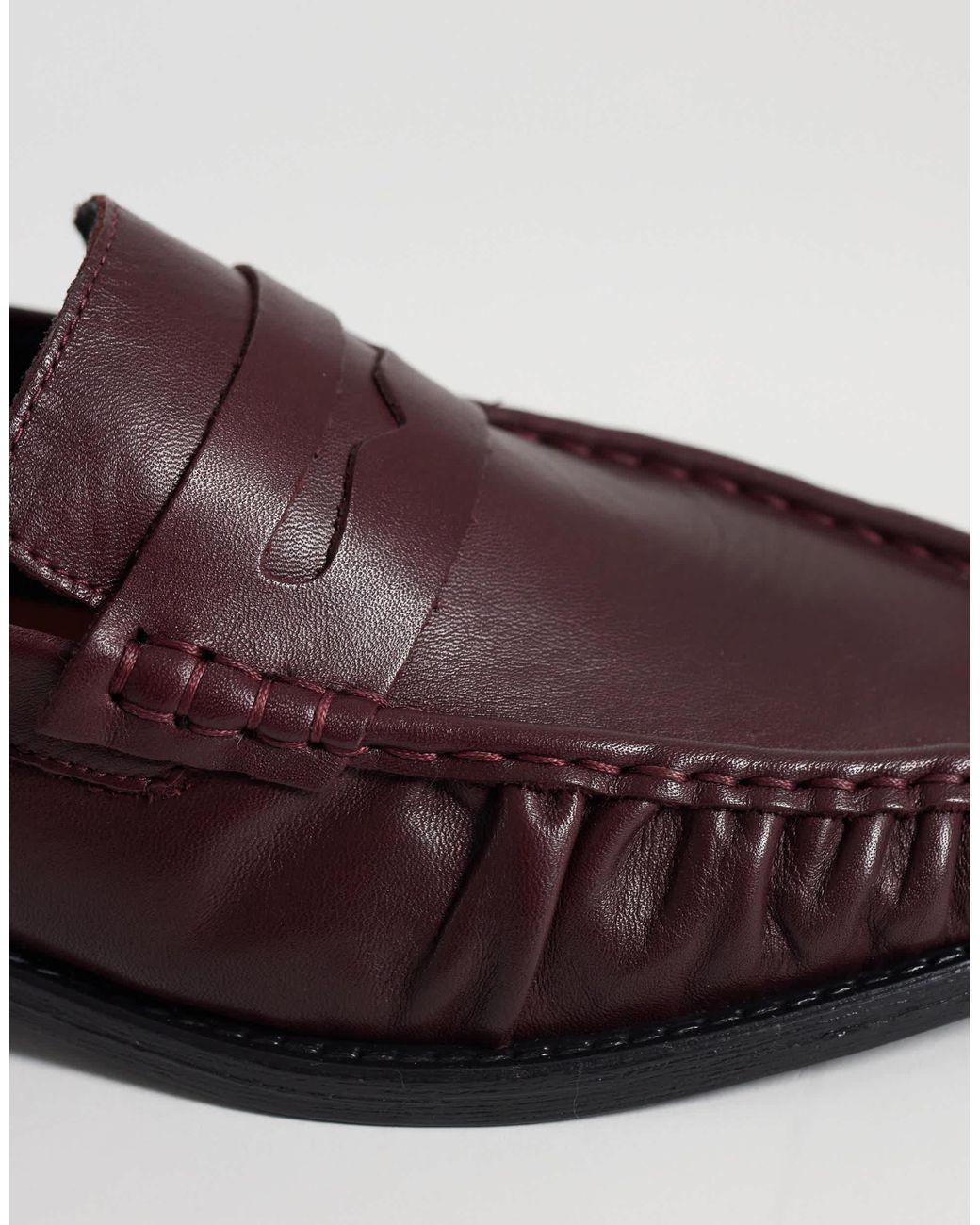 Noak Loafer aus leder in Brown für Herren