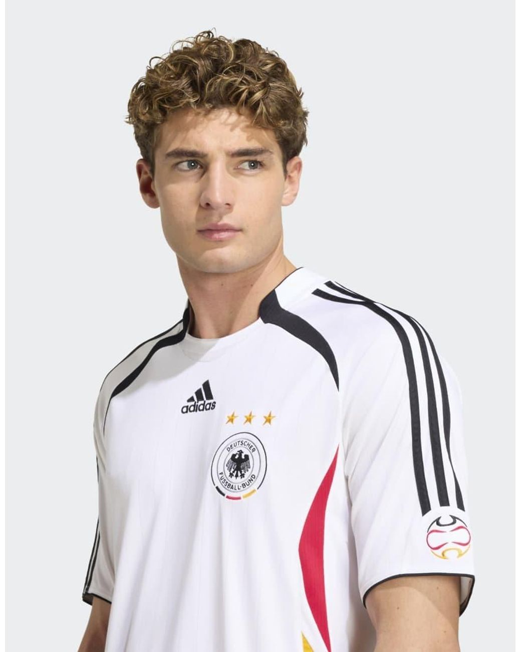 Adidas Originals Gray Germany Home Jersey 2006 for men