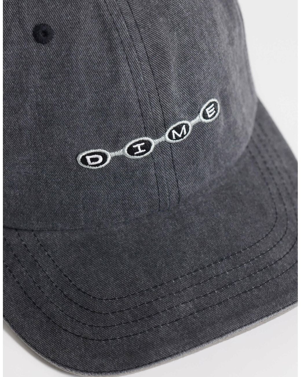 Dime Space Logo Low Pro Cap in Gray for Men | Lyst