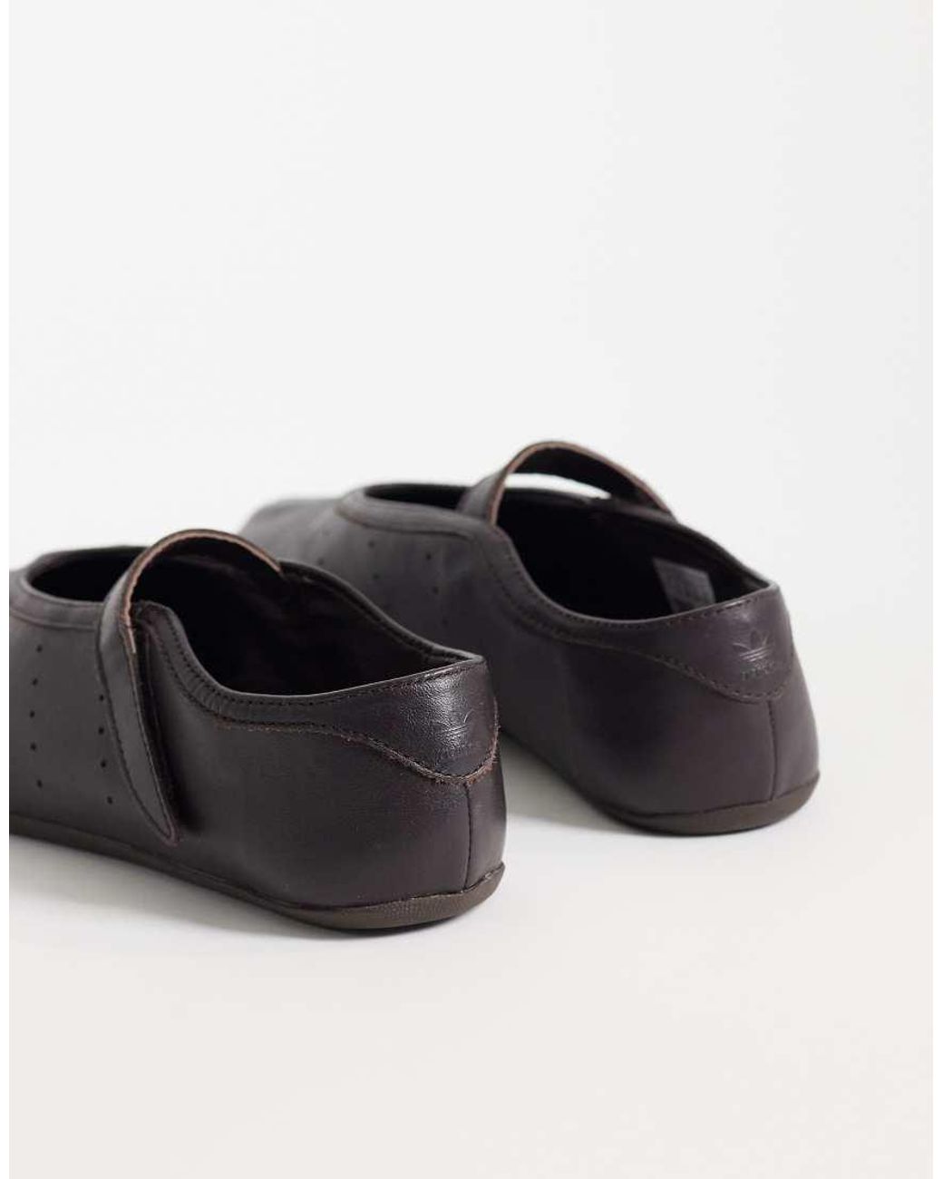 Adidas Originals Brown Stan Smith Ballet Flat