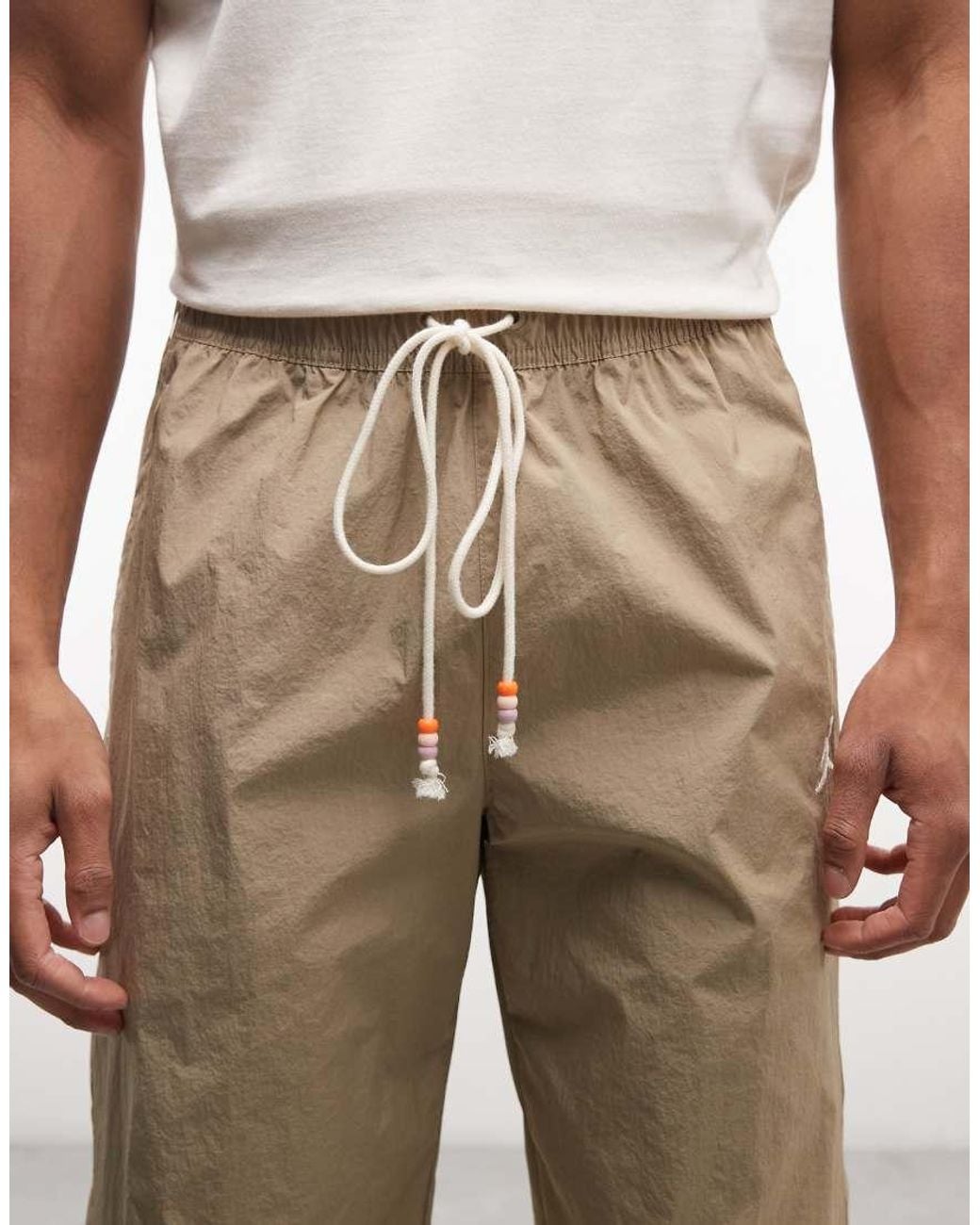 Nike Natural Brookyln Woven Trousers for men