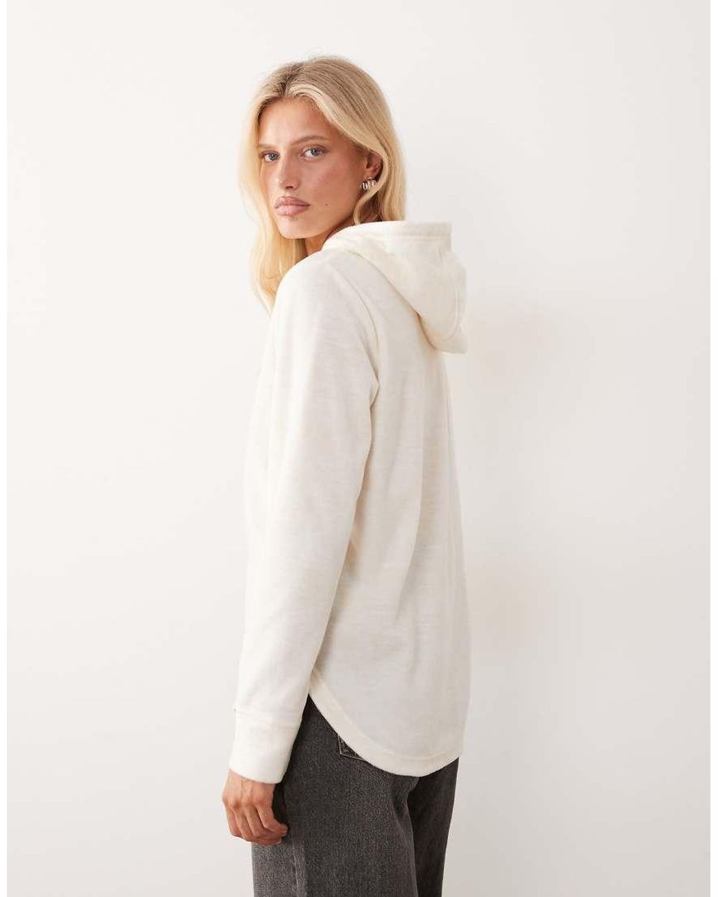 Regatta White Mayse Hoody Fleece