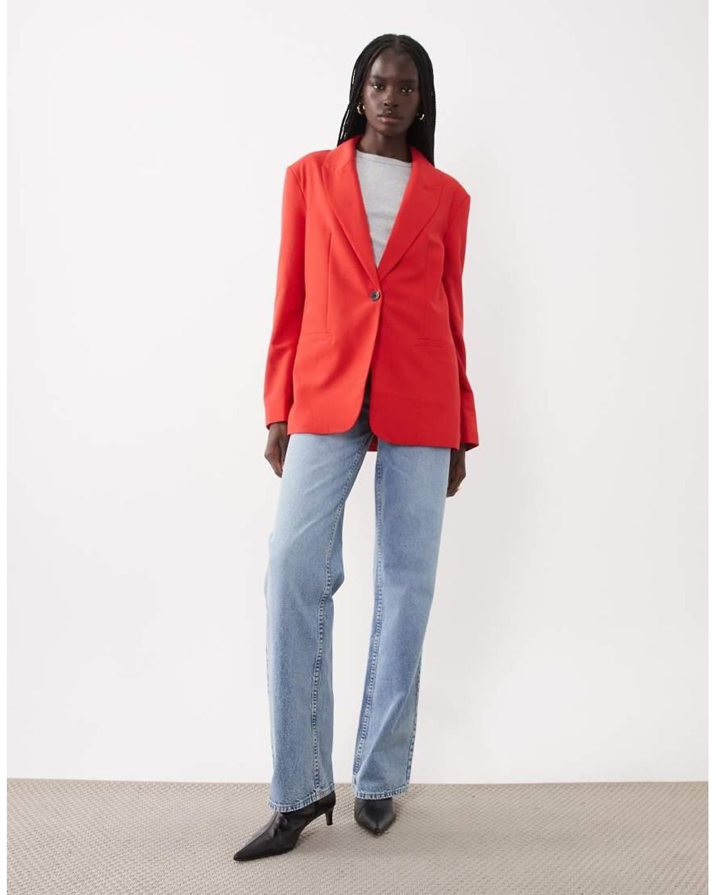 ASOS Red Tailo Relaxed Blazer