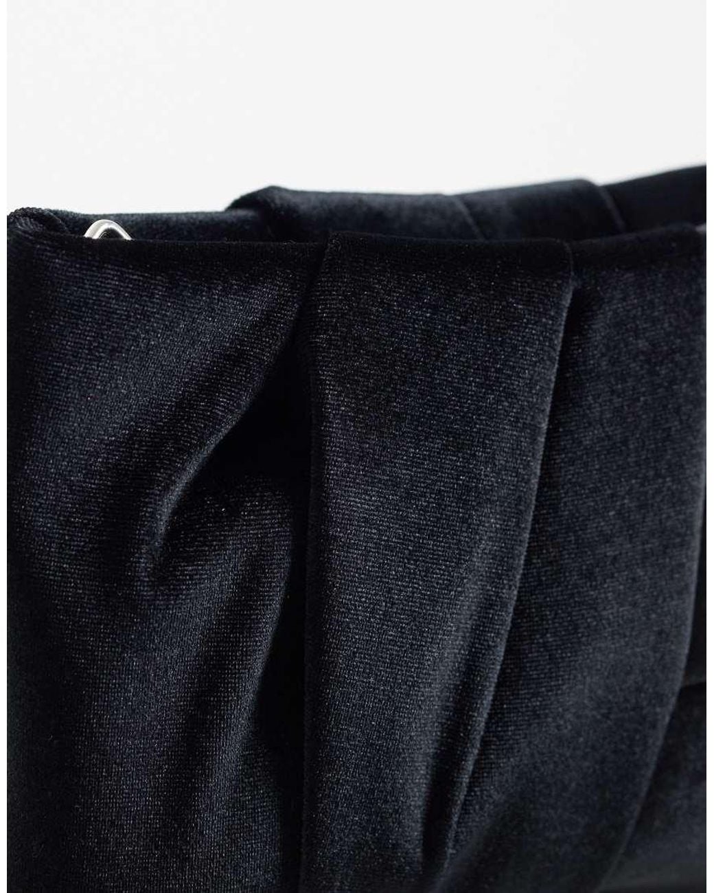 True Decadence Black Clutch Bag