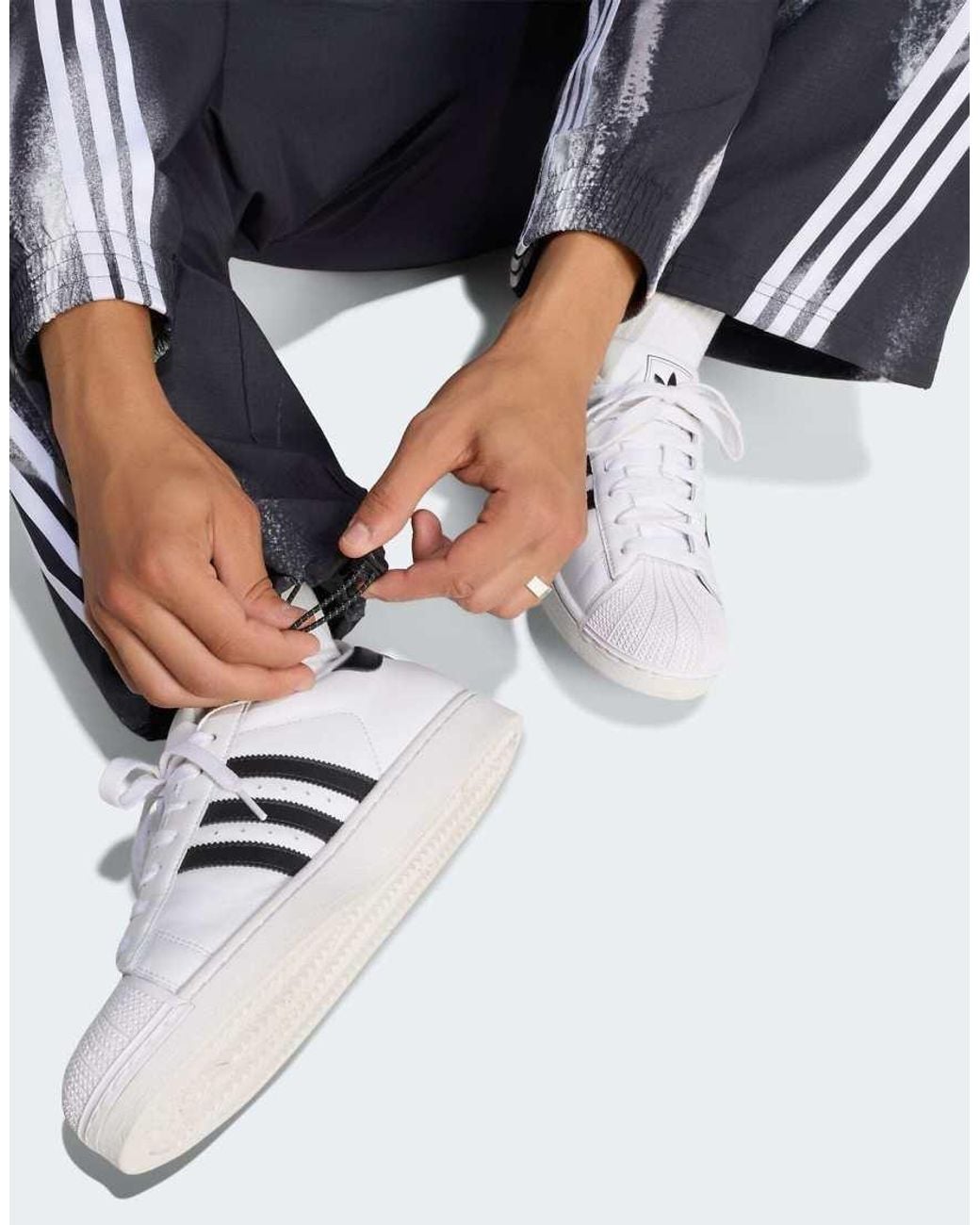 Adidas Originals Blue Adilenium 6 Trackpant for men