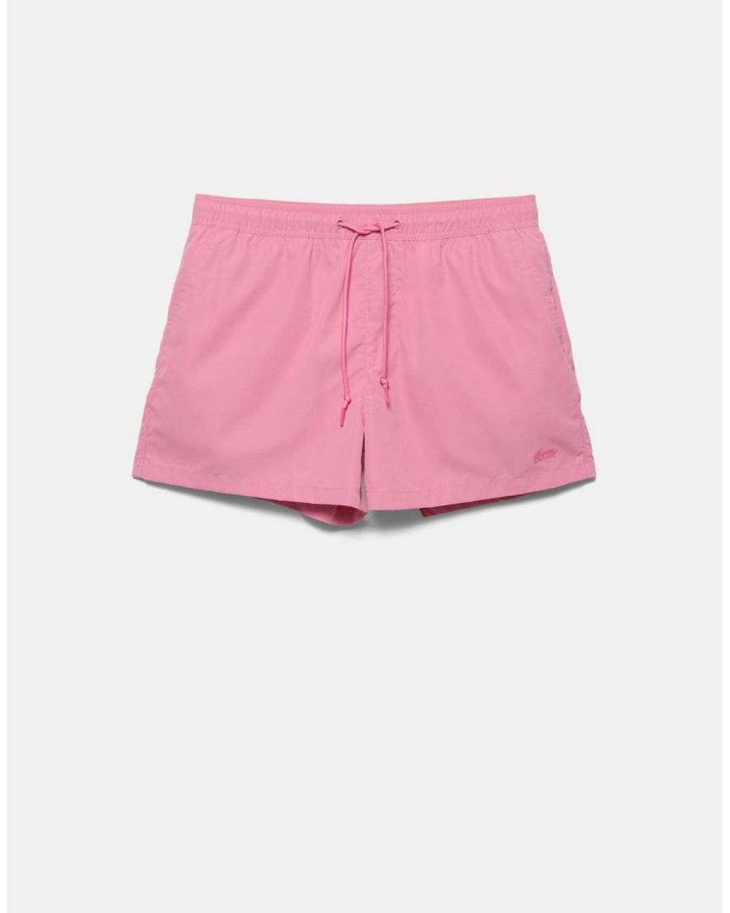 Pantaloncini Da Bagno di Pull&Bear in Pink da Uomo